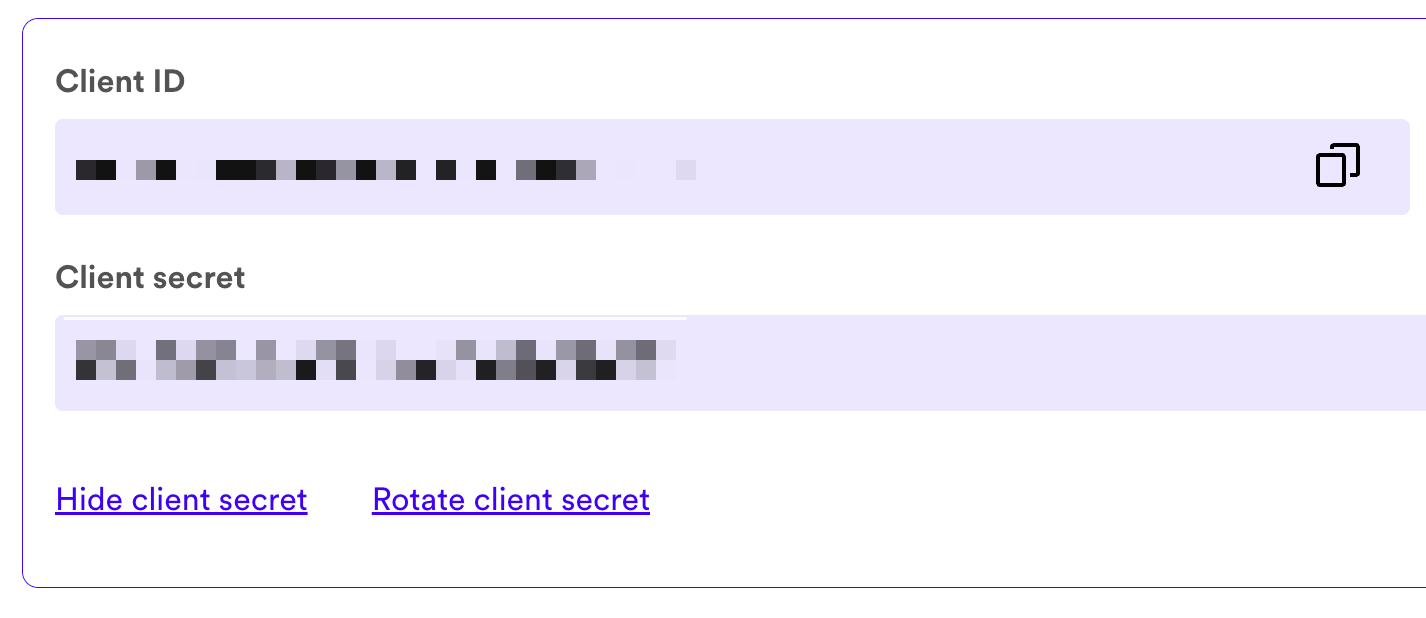 Spotify API Credentials
